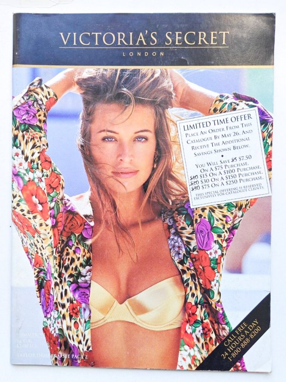 Victoria's Secret Summer 1993 Catalog FREDERIQUE Karen MULDER Seymour